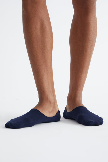 Modal Babet Socks 6 Pack - Navy Blue, Black