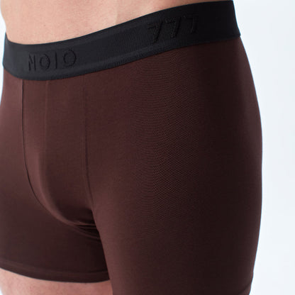 Men's Boxer Briefs 3 Pack - Black, Burgundy, Gray