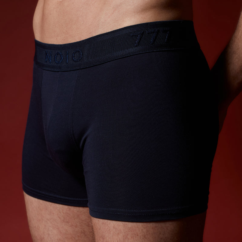 Men's Boxer Briefs 3 Pack - Dark Blue